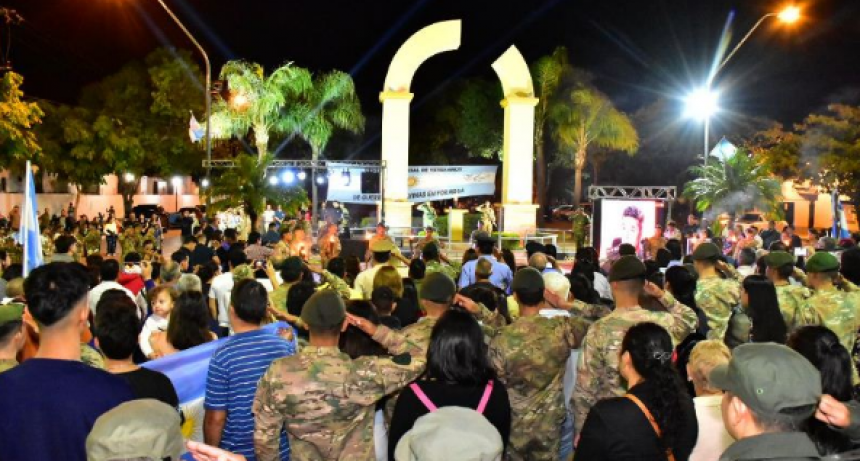 Sentido homenaje y reconocimiento a los Veteranos y Ca&iacute;dos en la Guerra de Malvinas