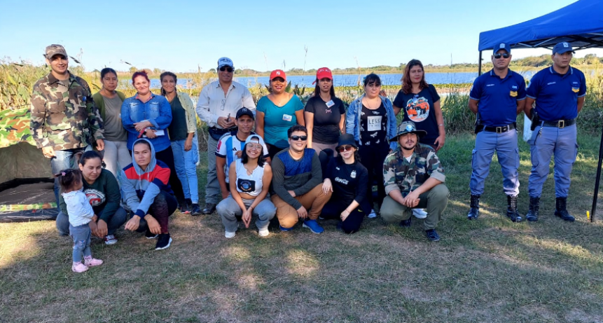 Taller de ecoturismo en la biosfera de Laguna Oca