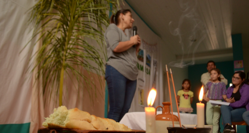 Ministra de la Comunidad compartió representación alusiva a la Pascua en residencia de niñas