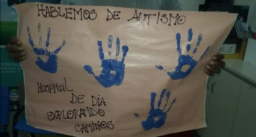Pacientes de salud mental se sumaron a la conmemoración del Día Mundial del Autismo