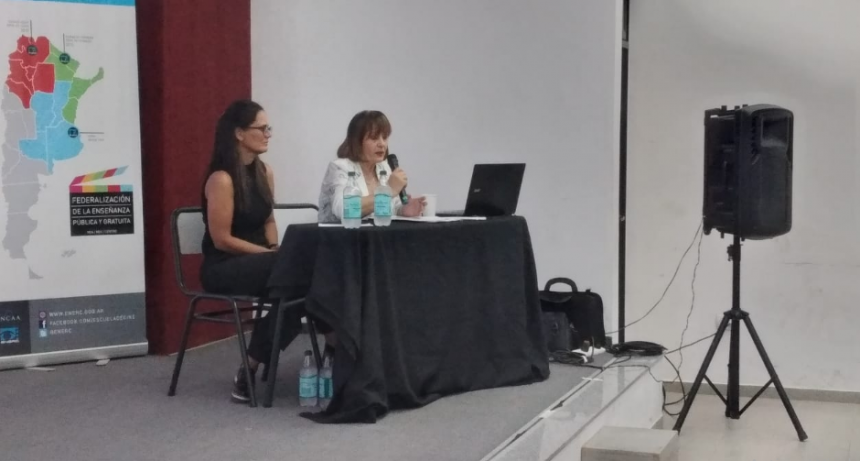 Ley Micaela: La Secretaría de la Mujer capacitó a estudiantes y docentes de la ENERC NEA