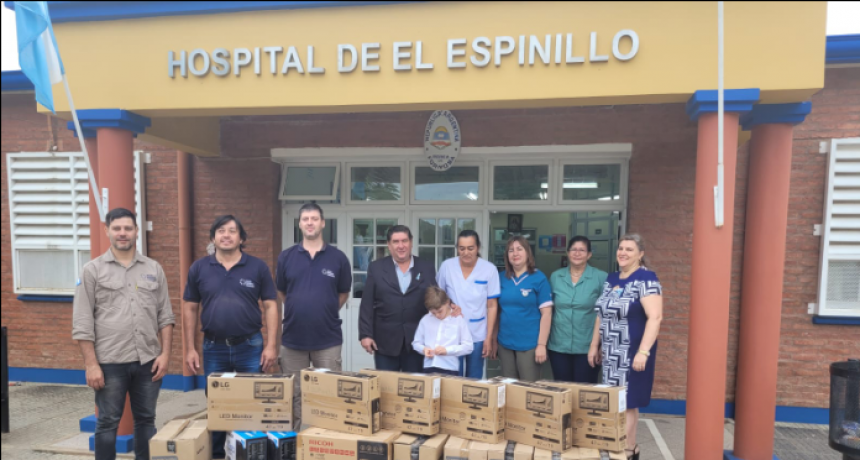Provisión de equipos informáticos para el hospital de El Espinillo