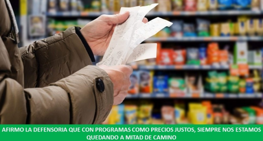 Denunció la Defensoría que con el control de precios de los alimentos no se resuelven los problemas de los consumidores