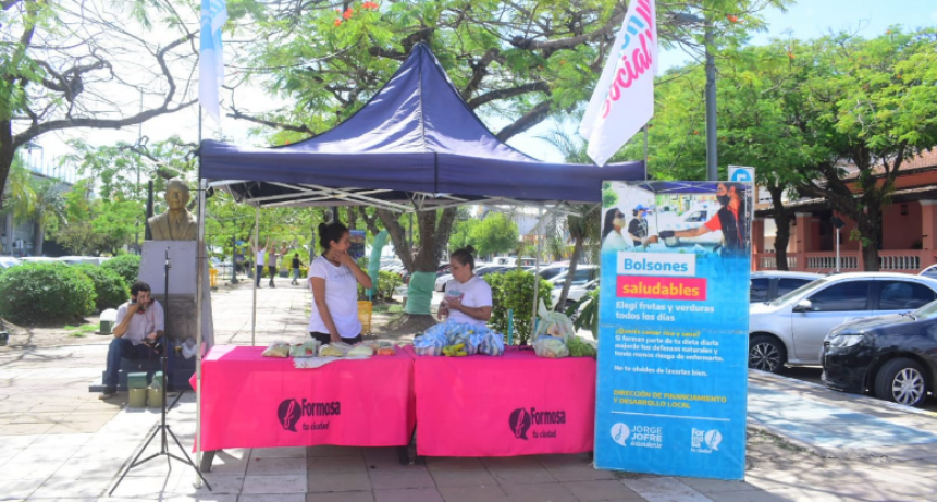 Bolsones saludables, en siete puntos de venta