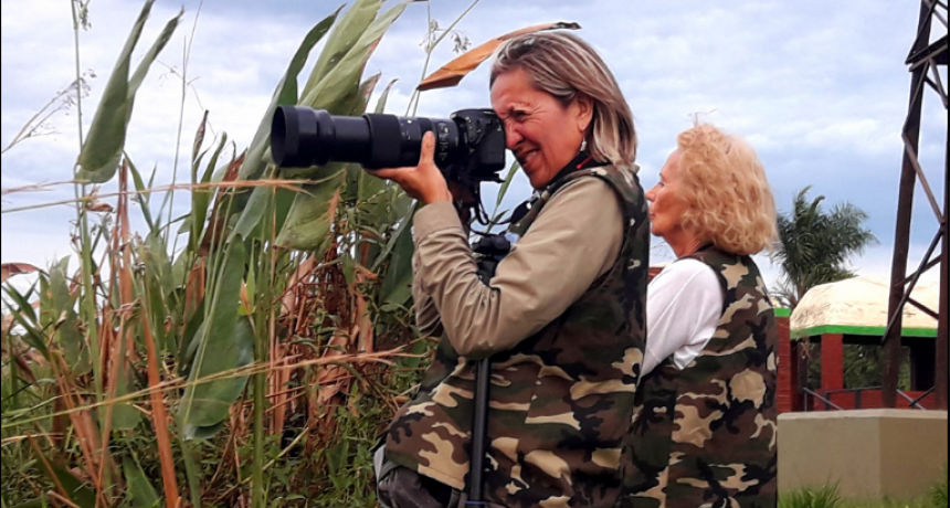Turistas nacionales visitaron la Reserva de Biosfera de Laguna Oca