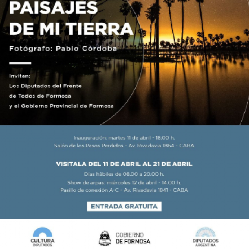 Muestra cultural y artística de Formosa en la HCDN