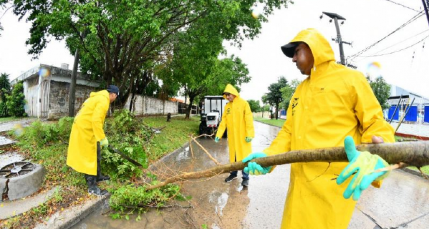 Efectiva intervención del municipio en los barrios durante las lluvias