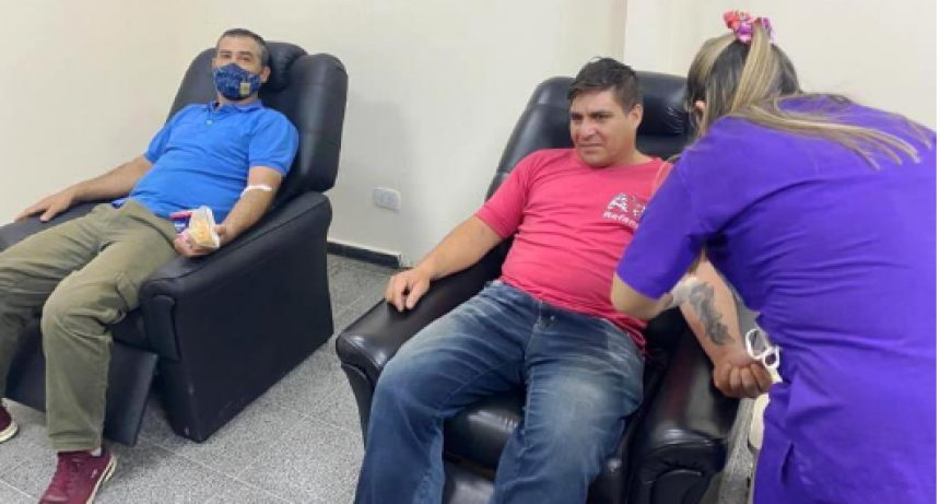 El HAC como nueva posta de extracción de sangre