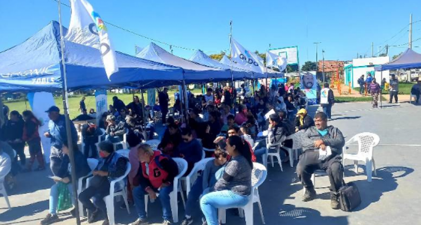 El Programa de Prestaciones en Conjunto se desarrolló en el barrio Liborsi