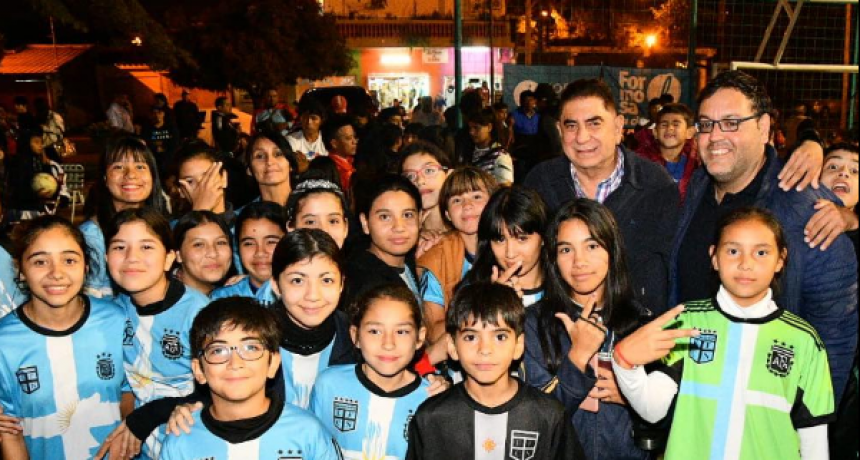 El intendente JOFRÉ participó del lanzamiento del torneo “Valorando el deporte”