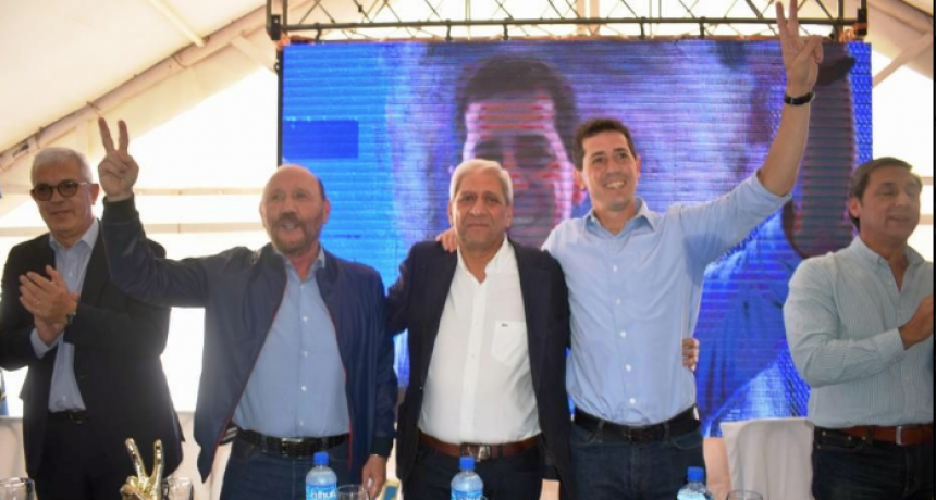 Gildo Insfrán con Wado de Pedro en Santiago del Estero