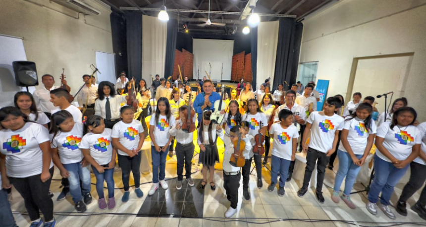 Se vivió una hermosa velada del Coro y Orquesta Intercultural “Naugô”