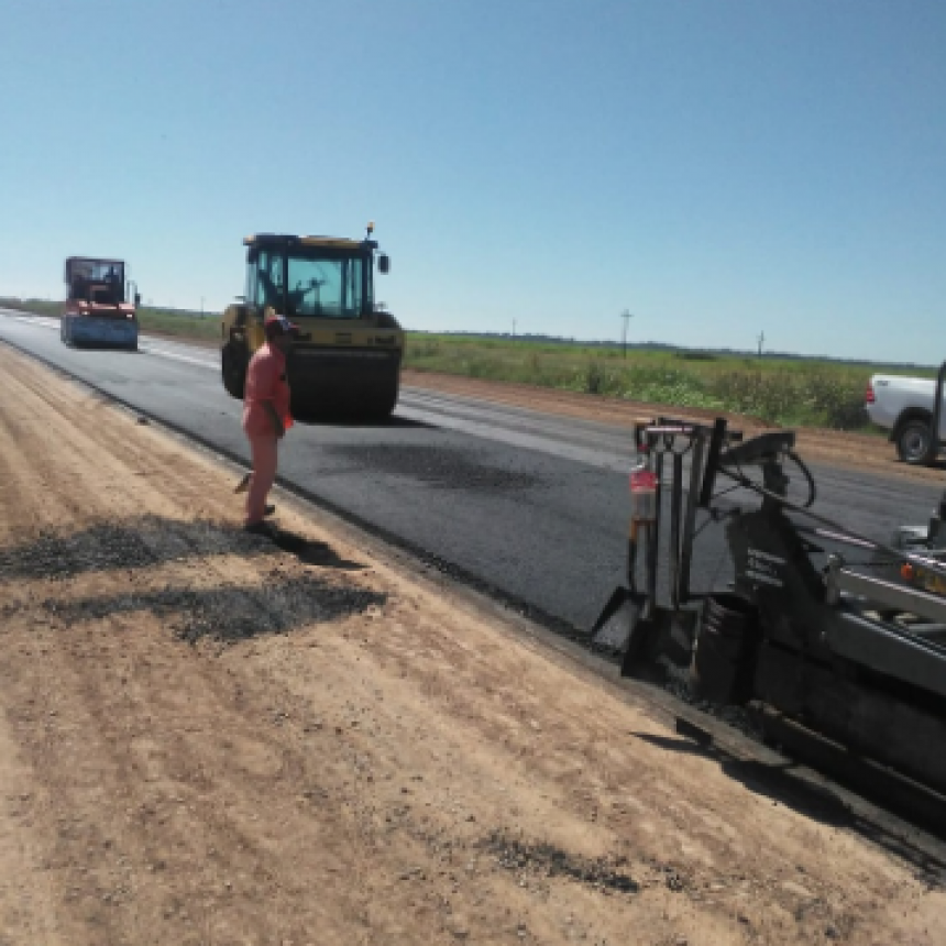 Avanzan las obras de la Autovía de la RN N° 11, en el tramo comprendido entre Mansilla y Tatané