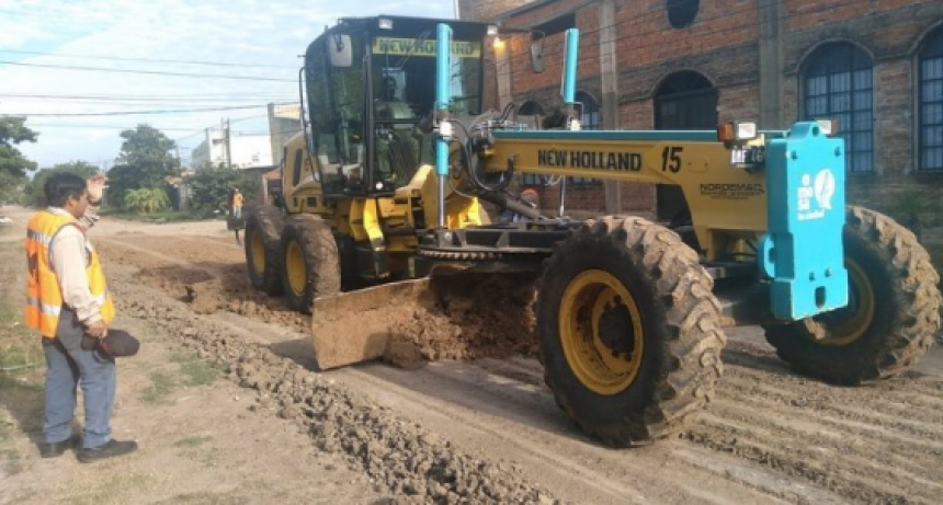 La municipalidad desarroll&oacute; trabajos integrales en el barrio Virgen del Rosario