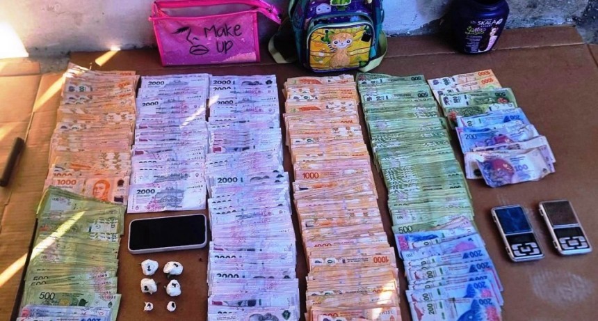 Buscaban una bicicleta y desbarataron un punto de venta de droga