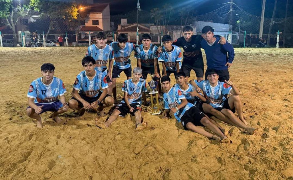 El Fútbol Playa juvenil de la Liga tiene a sus campeones