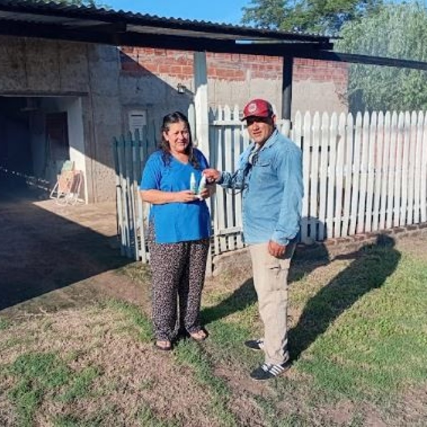 Reforzaron acciones contra el dengue en la colonia Monte Lindo