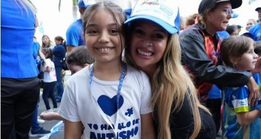 Desde la “Maratón Azul”, “Petu” Argañaraz llamó a redoblar esfuerzos en la concientización sobre el autismo y proceder con 