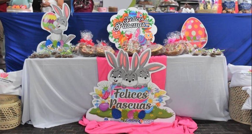 Más de 250 personas asistieron al taller de elaboración de huevos y roscas de pascuas
