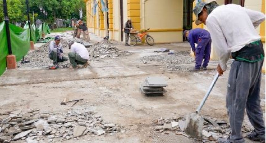 La Municipalidad encara obra de refacción integral del Paseo La Estación