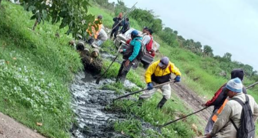 El municipio sigue haciendo foco en tareas para la optimización del drenaje urbano