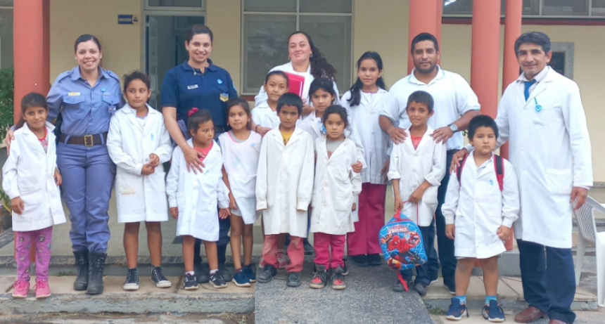 La Policía realizó un trabajo de acercamiento con distintas comunidades del Oeste provincial