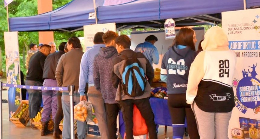 Soberanía Alimentaria Formoseña comercializó más de 1500 kilos de alimentos en Fortín Lugones