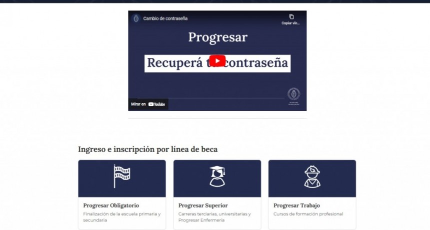 Recuerdan que hasta el 17 de mayo se encuentra abierta la inscripción a las Becas Progresar
