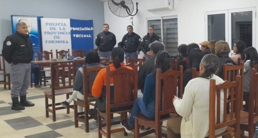 Policías y vecinos se reunieron para afianzar vínculos y articular acciones conjuntas