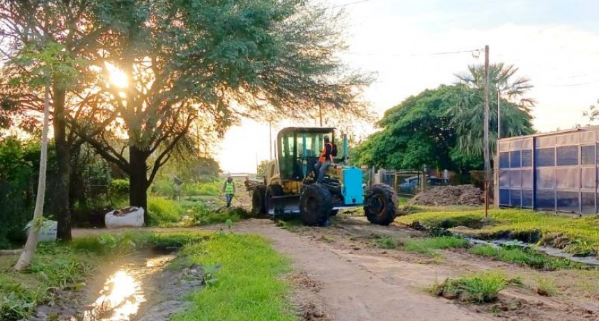 La comuna ejecutó tareas en un vasto sector de la ciudad