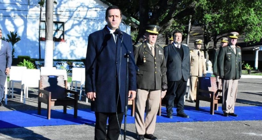 El vicegobernador Solís participó del acto por el Día del Ejército Argentino