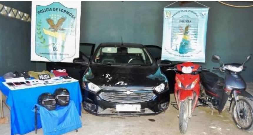 La Policía desarticuló una banda dedicada al robo de motos