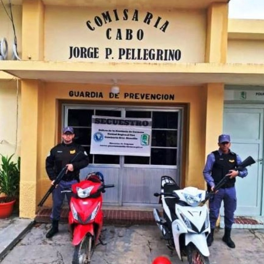 La Policía desarticuló una banda dedicada a la sustracción de motocicletas
