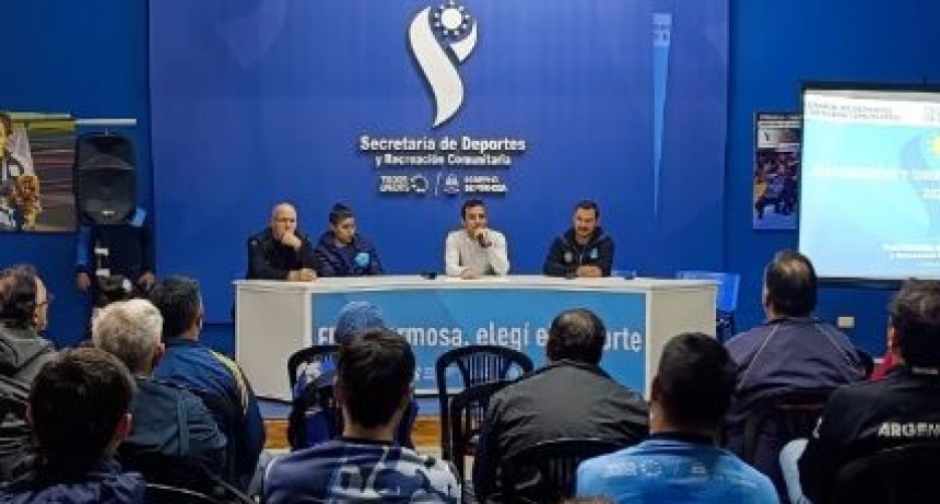 La Secretaría de Deportes realizó una reunión informativa sobre los Juegos Evita Formoseños 2025