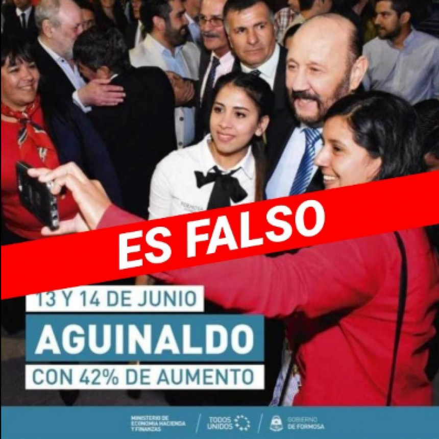 El Ministerio de Economía advirtió sobre falsa información que circula en redes