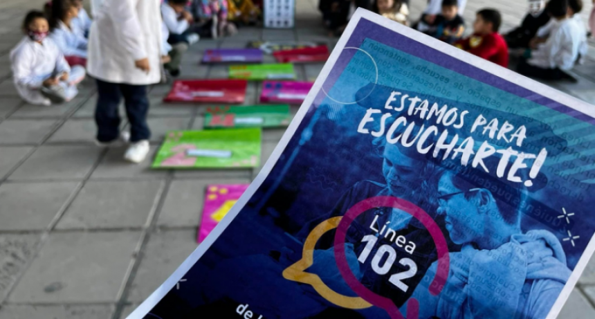 Línea 102: charlas de prevención y erradicación de violencias