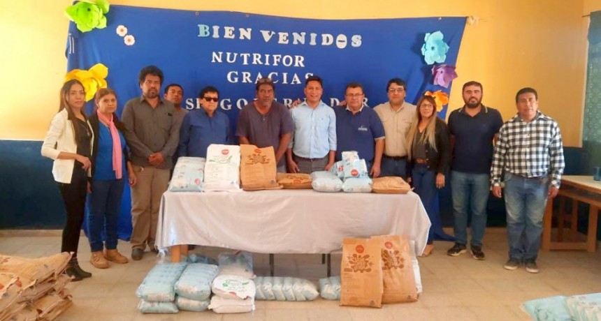 El Gobierno provincial entregó alimentos de Nutrifor a la Delegación Zonal de María Cristina