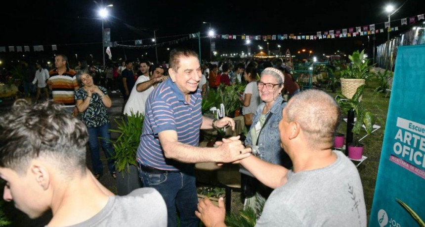 El intendente Jofré visitó la 6ta Edición de la Expo Viveros y Feria Emprendedora