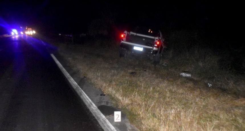 Un choque entre una camioneta y un tractor terminó con heridos sobre la Ruta Nacional 11