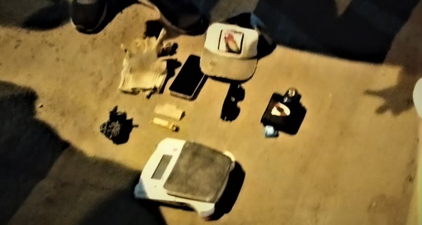 Durante un control, la Policía detuvo a un joven con cocaína y marihuana