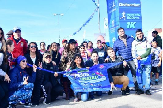 La maratón “Pasos de Unidad” se corrió en la Jurisdicción Cinco y superó todas las expectativas