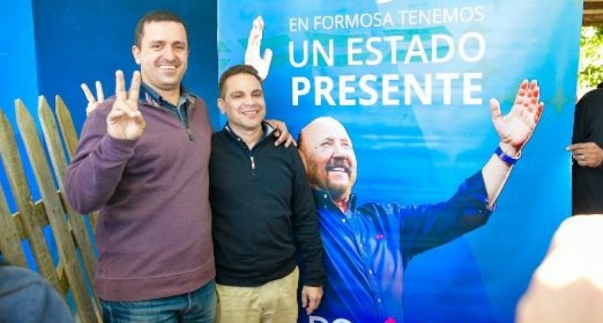 En Pirané, el vicegobernador Solís acompañó a candidatos a concejales