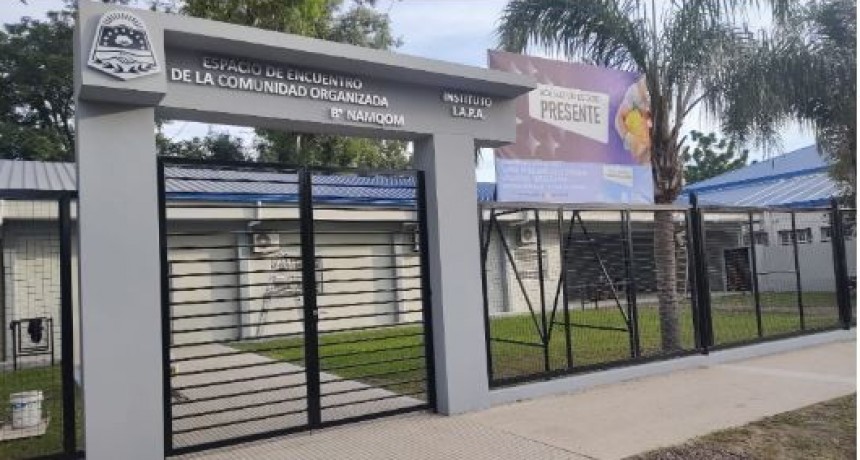 El Gobierno provincial inaugurará obra de refacción y ampliación de ECO del barrio Namqom