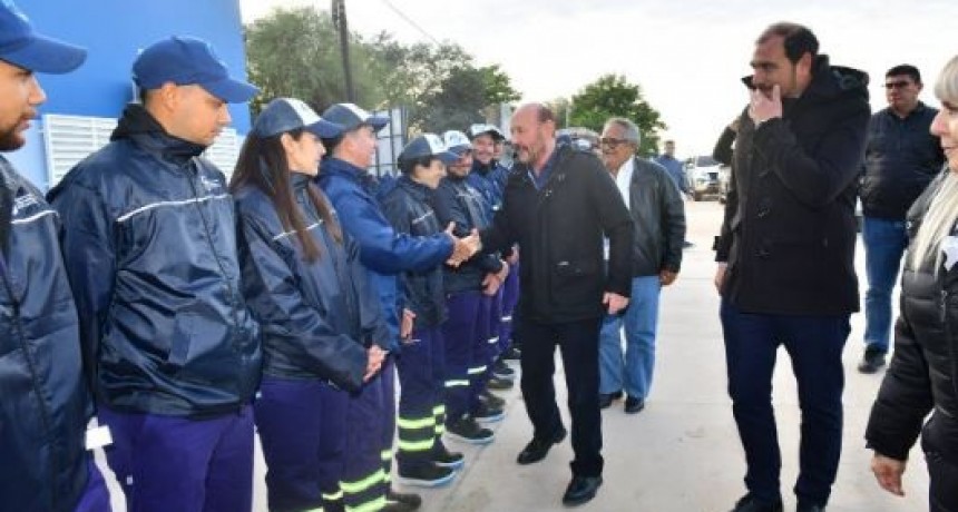 Insfrán inauguró nueva oficina de la ATP en Línea Barilari
