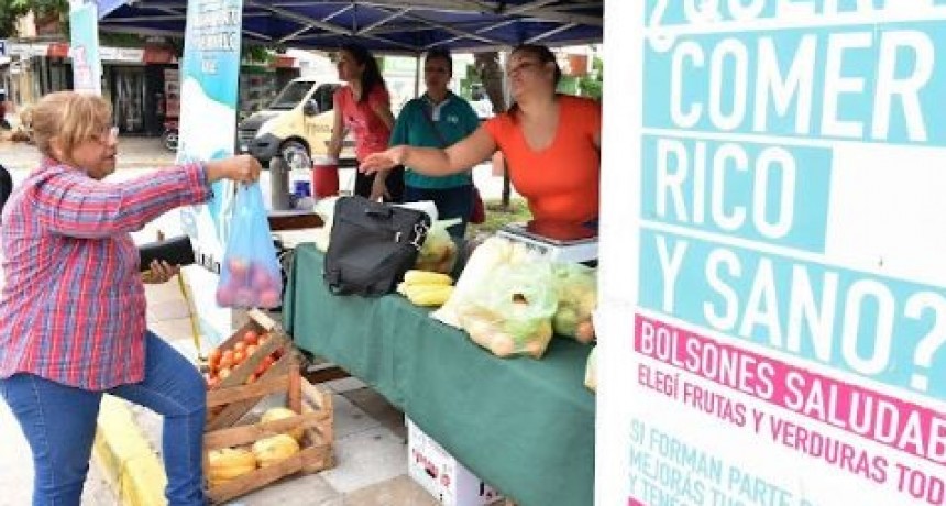 Continúa esta semana la venta de bolsones saludables en diversos puntos de la ciudad