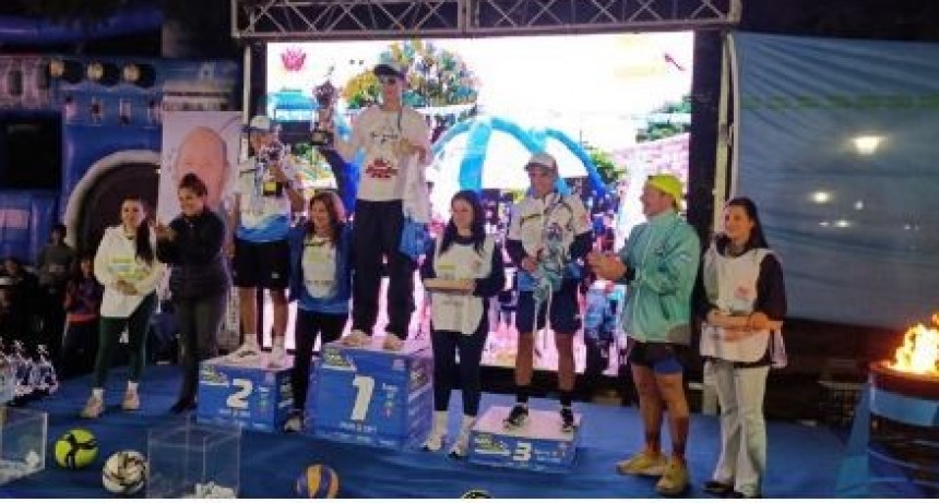 Cerró la maratón “Pasos de Unidad” en la Costanera y avenidas céntricas