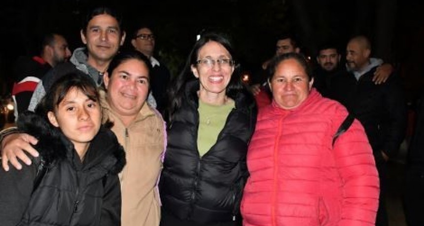 Valores Ciudadanos: Los candidatos a concejales acompañaron al Intendente Jofré en la inauguración del paseo saludable de la Av. Néstor Kirchner