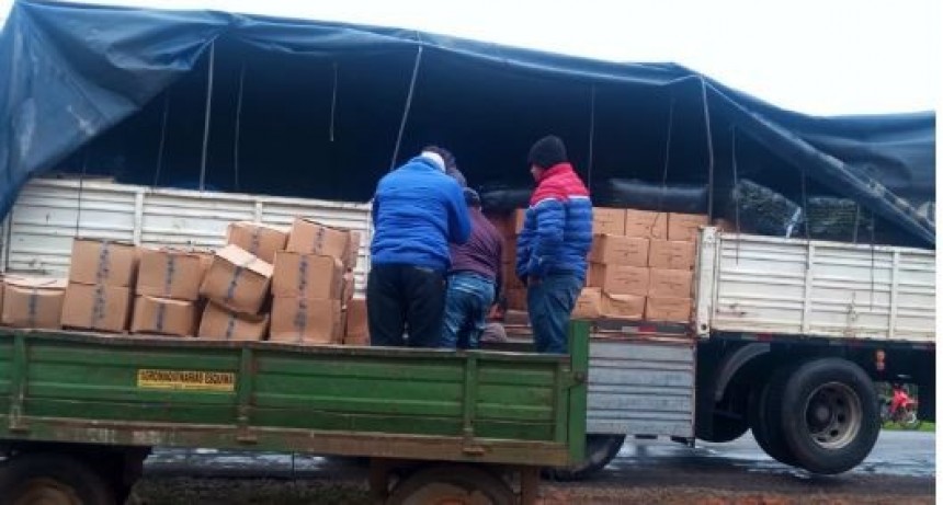 Sin pausa, continúa la entrega de cajas alimentarias modalidad aborigen