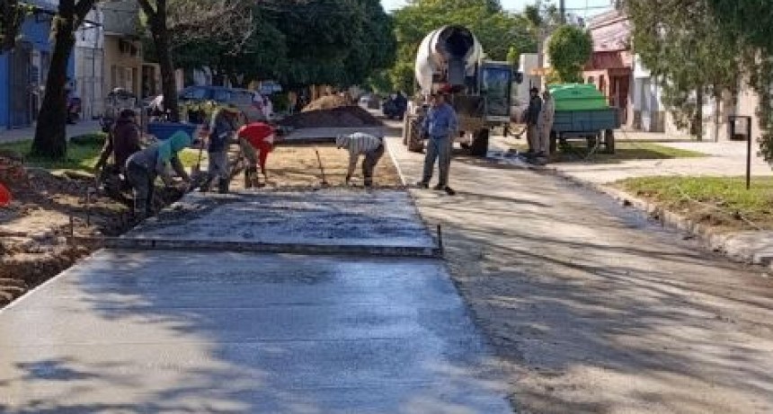 La comuna prosigue con el plan de bacheo para la recomposición de arterias pavimentadas