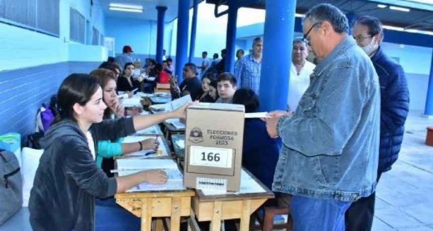 Formosa elige diputados, convencionales constituyentes y concejales este domingo